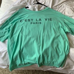 Large shein tee